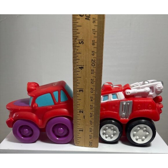 Tonka Chuck & Friends Rescue Mini Boomer Fire Truck Vehicles Set - Picture 7 of 8